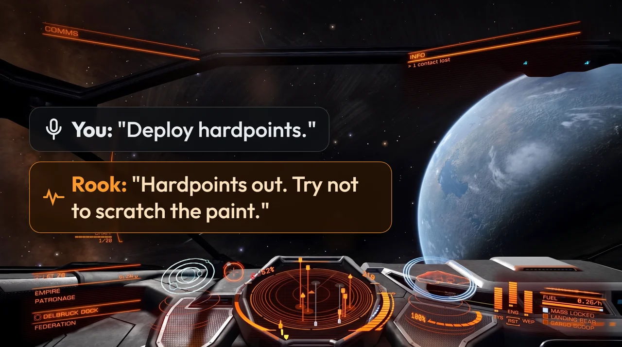 Voxta in Elite Dangerous